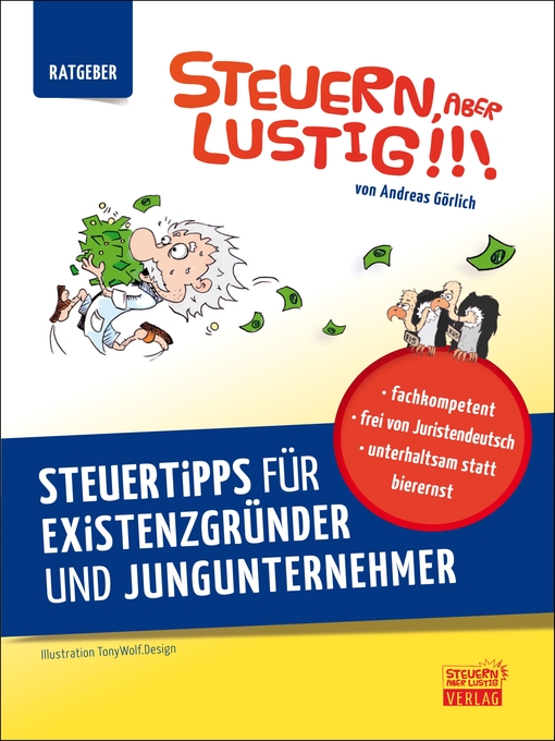 Cover image for Steuern, aber lustig! Steuertipps für Existenzgründer und Jungunternehmer